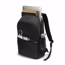 DICOTA D32086-RPET sac à dos Sac à dos normal Noir Polyester, Polyéthylène téréphthalate (PET)