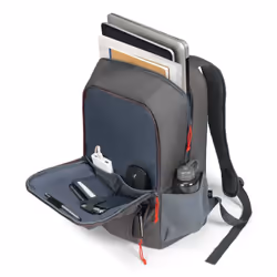 DICOTA SPIN II sac à dos Sac à dos normal Gris Polyéthylène téréphthalate (PET) - Vue supplémentaire 5
