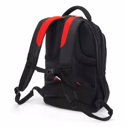 DICOTA D32119-RPET sac à dos Sac à dos normal Noir, Rouge Polyester, Polyéthylène téréphtalate recyclé (rPET)
