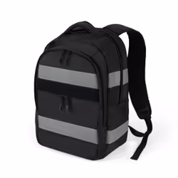 DICOTA Hi-Vis V2, Ville, Garçon/Fille, 39,6 cm (15.6"), Compartiment pour Notebook, Imperméable, Polyéthylène téréphthalate ( ...