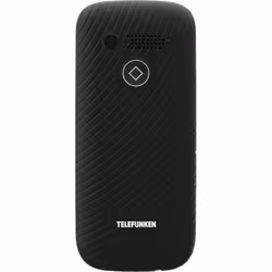 Telefunken S420 Noir Téléphone pour seniors