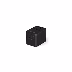 Adaptateur de voyage - MOBEE - Modèle 70 W - Universel - Noir - Garantie 2 ans