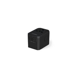 Adaptateur de voyage - MOBEE - Modèle 70 W - Universel - Noir - Garantie 2 ans