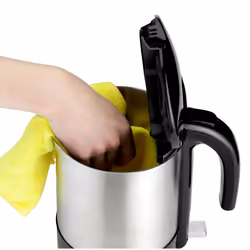 Trisa Comfort Boil W4875 bouilloire 1,7 L 2200 W Noir, Acier satin