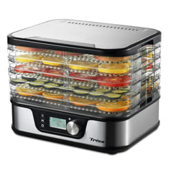 Trisa Healthy Snack Noir, Acier inoxydable 380 W