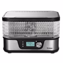 Trisa Healthy Snack Noir, Acier inoxydable 380 W