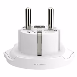 Skross 1.500266-E adaptateur prise d'alimentation Type F Universel Blanc - Vue supplémentaire 2