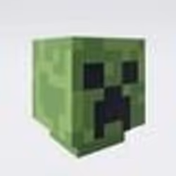 Lampe LED - ROBA - Minecraft Creeper - Rechargeable USB - Minuterie - 10h Autonomie