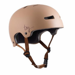Casque Bowl TSG Evolution - Femme - Satin Sable - Coque ABS Hardshell - 14 aérations