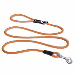 Curli Stretch Comfort Leine, Chien, Laisse standard, Orange, Cordon, 25 kg, Monochromatique