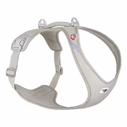 Curli Belka Harness Air-Mesh, Chien, Harnais anti-traction, XL, Beige, Mesh, Monochromatique