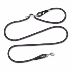 Curli Vario Comfort, Chien, Laisse standard, Noir, Cordon, Monochromatique, S
