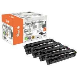Peach PT1108 Cartouche de toner 4 pièce(s) Compatible Noir, Cyan, Magenta, Jaune