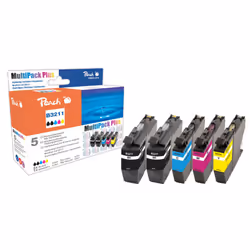 Peach PI500-274, 9,6 ml, 8,7 ml, 440 pages, 755 pages, 5 pièce(s), Multi pack