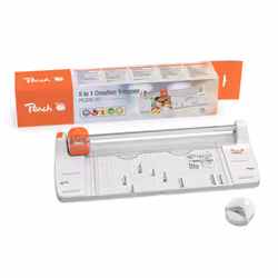 Peach 511061, 5 feuilles, Orange, Blanc