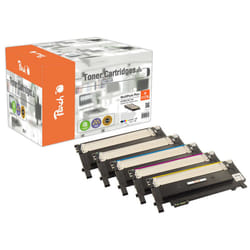 Peach PT1153 Cartouche de toner 5 pièce(s) Compatible Noir, Cyan, Magenta, Jaune