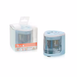 Peach PO102 Taille crayon électrique Bleu, Blanc