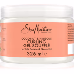 Le soin sans rinçage Shea Moisture Coconut &amp; Hibiscus s’applique sur vos cheveux fraîchement lavés, il leur apporte tout  ...