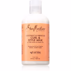 Le soin sans rinçage Shea Moisture Coconut & Hibiscus Curl & Style apportera immédiatement à vos cheveux une bonne dose d’hyd ...