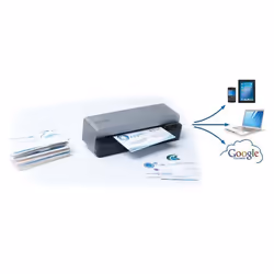 I.R.I.S. IRISCard Anywhere 5, 148 x 105 mm, Alimentation papier de scanner, Noir, Argent, JPG, Image, 512 Mo