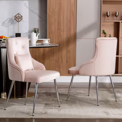 【Design moderne】cette chaise de salle à manger de loisirs présente un design moderne et est livrée avec une luxueuse housse e ...