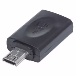 Manhattan 151481, Micro-USB 5-pin, Micro-USB 11-pin, Noir