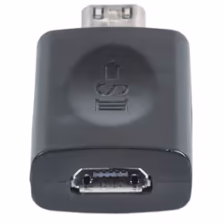 Manhattan 151481 changeur de genre de câble Micro-USB 5-pin Micro-USB 11-pin Noir