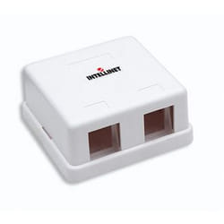 Intellinet 162852 boitier de prise de courant Blanc