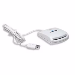 Manhattan 172844 lecteur de cartes à puce USB 1.1 Blanc