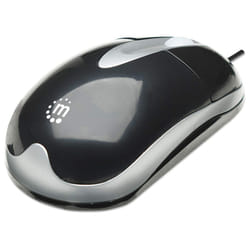 Manhattan 177016 souris Ambidextre USB Type-A Optique 1000 DPI