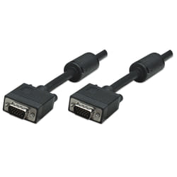 Manhattan SVGA 1.8m câble VGA 1,8 m VGA (D-Sub) Noir