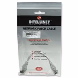 Intellinet 0.45m Cat5e câble de réseau Blanc 0,45 m U/UTP (UTP)