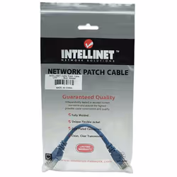 Intellinet 318129 câble de réseau Bleu 0,5 m Cat5e U/UTP (UTP)