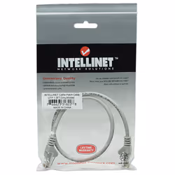 Intellinet Cat5e, 0.45m câble de réseau Gris 0,5 m U/UTP (UTP) - Vue supplémentaire 4