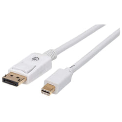 Manhattan 324748 câble DisplayPort 2 m Mini DisplayPort Blanc