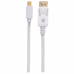 Manhattan 324748 câble DisplayPort 2 m Mini DisplayPort Blanc - Vue supplémentaire 4