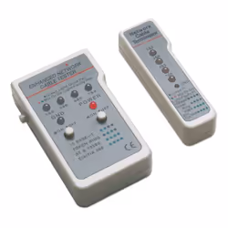 Intellinet 351898 testeur de câble réseau Testeur de câble UTP/STP Gris, Blanc