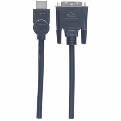 Manhattan 372510 câble vidéo et adaptateur 3 m HDMI Type A (Standard) DVI-D Noir - Vue supplémentaire 4