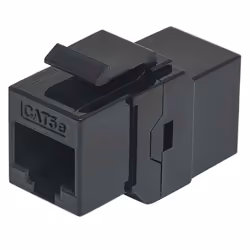 Intellinet 504775, RJ-45, Noir, Plastique, Cat5e, U/UTP (UTP), Or