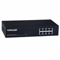 Intellinet 560764 commutateur réseau Fast Ethernet (10/100) Connexion Ethernet, supportant l'alimentation via ce port (PoE) Noir