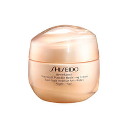 SHISEIDO Soin de Nuit Anti-Rides Crème Benefiance 50 ml | Hydratation Intensive pour une Peau Regénérée