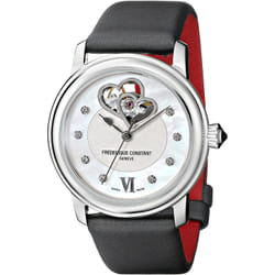 Montre Frédérique Constant Double Heart Beat Pour Femmes en Gris - FC-310WHF2P6