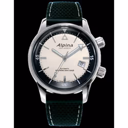 Montre Alpina Seastrong Diver Heritage Pour Hommes en Noir - AL-525S4H6