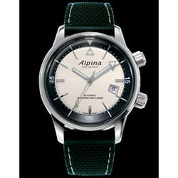 Montre Alpina Seastrong Diver Heritage Pour Hommes en Noir - AL-525S4H6