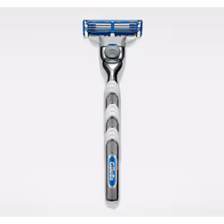 Gillette Mach3 Turbo rasoir pour hommes Bleu, Blanc, Argent