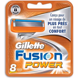 GILLETTE Fusion Power 8 Lames de Rasoir
