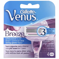 Gillette Venus Breeze, Femmes, Gillette, Violet, Blanc, 4 pièce(s)
