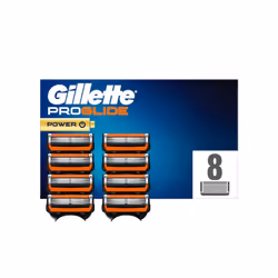 Gillette PROGLIDE POWER, Hommes, Gillette, ProGlide Power, Noir, Orange, 8 pièce(s)