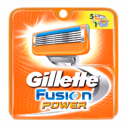 Gillette Fusion Power 8pcs, Multicolore, Gillette, Fusion Power