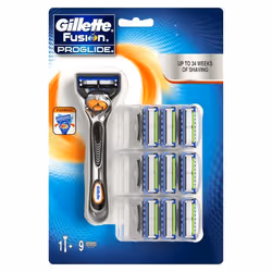 Gillette Fusion Proglide, Gris, Orange, 1 pièce(s)